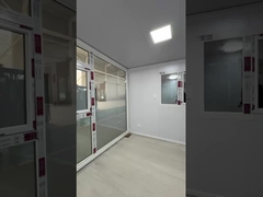 Expandable Container House Design 18mm Floor Bamboo Plywood Ground Frame for Two Rooms