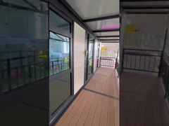 Customizable Interior Design 40ft Expandable Container Home with Two Rooms 20-30 Years of Durability