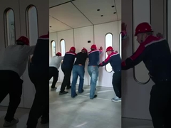 Foldable Capsule Space Pod Homes Apple House SPC Flooring