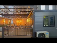 Multifunctional Tiny Fold Out Homes Container Anti Earthquake 20 Feet