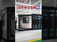 Collapsible Expandable Prefab Homes Weatherproof Shipping Granny Flats