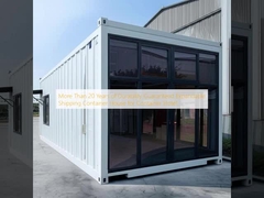 More Than 20 Years of Durability Guaranteed Expandable Shipping Container House for Container Hotel