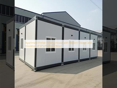 Apartment Prefab Folding House with Modern Design and Insulation of EPS/PU/Rock Wool