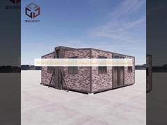 700mm Modern Prefab Folding House with Steel Structure
