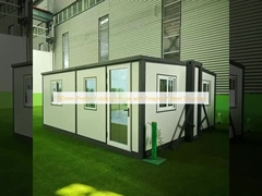 700mm Prefab Folding House with Fireproof Steel Structure