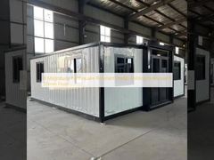 8 Magnitude Earthquake Resistant Prefab Folding House with 50mm Floor