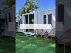 CE/UL Standard Prefab Folding House 700mm Wide 8 Magnitude Earthquake Resistant