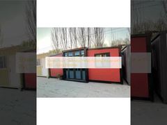 50mm Floor Thickness Prefab Folding House with PVC Sliding Window