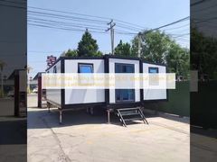 50mm Prefab Folding House with CE/UL Electrical System & 8 Magnitude Earthquake Resistance