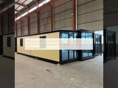 40ft Expandable Container Home with 2200mm Fold Size and 72m² Living Space for Fabricated Workforce Accommodation