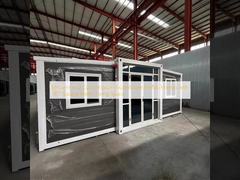 Modern and Customizable Expandable Prefab Homes with 18.5 Square Meter Living Space