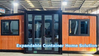 Foldable Container House 20ft Expandable Living Space