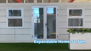 56 Sqm Expandable Container Home Quick Setup