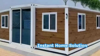 Foldable Container Home Quick Setup